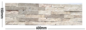 White Travertino Stone Wall Cladding,Cladding Stone,Travertino Veneer