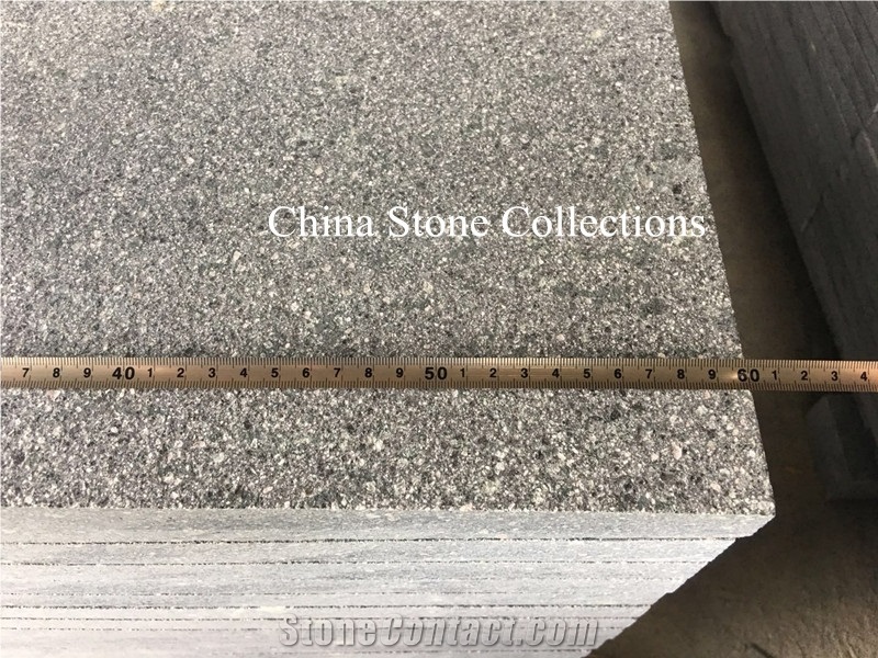 Fujian Green Porphyry Tiles & Slabs for Floor Covering and Pavements