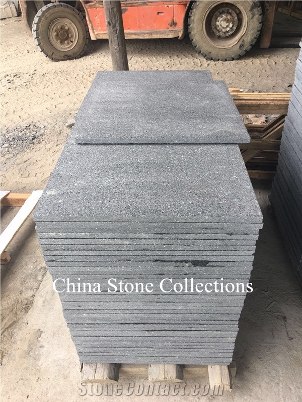 Fujian Green Porphyry Tiles & Slabs for Floor Covering and Pavements