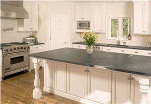 Brazil Exotic Skyfall Black Granite Kitchen Countertops