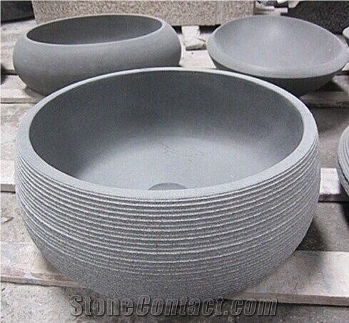 China Grey Basalt Basin & Vessel Sink