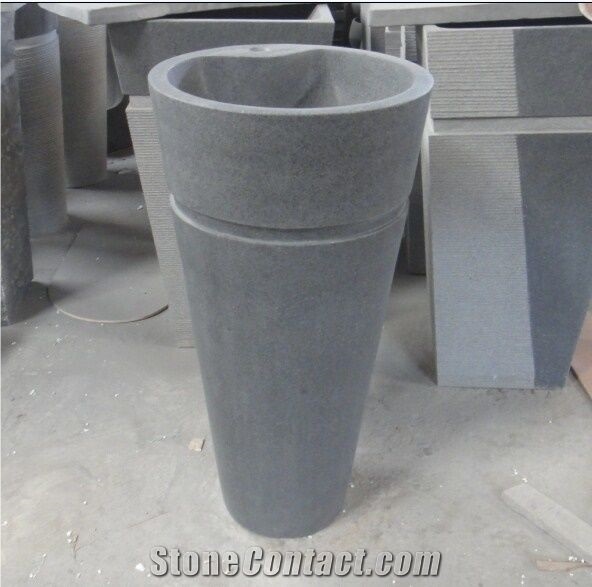 China Grey Basalt Basin & Vessel Sink