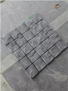 China Hainan Black Basalt 3d Mosaic