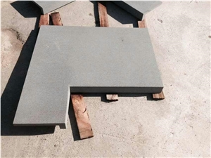China Hainan Black Basalt Kerbstones & Curbstone