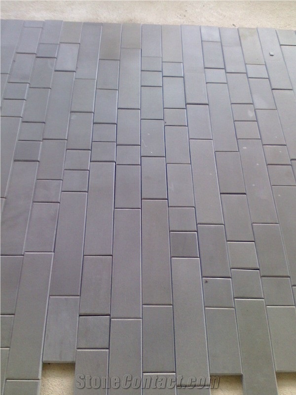 China Hainan Grey Basalt Mosaic
