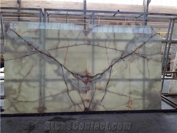 Green and Orange Onyx Blocks