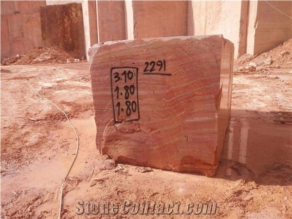 Iran Orange Onyx Block