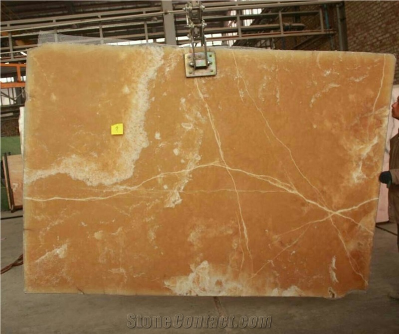 Iran Orange Onyx Block