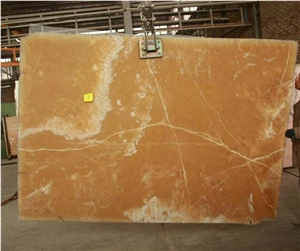 Iran Orange Onyx Block