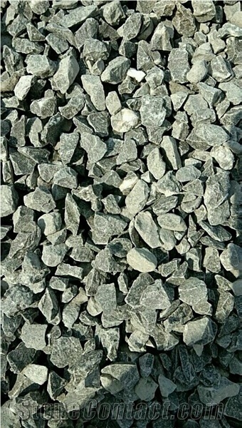 Grey Paver Cobble Pebble Black Aggregate Granite Crushed Stone Chips