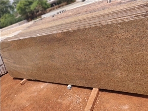 Ivory Brown Granite Slabs