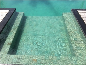Bali Green Piscinas De Pedra Hijau, Sukabumi Green Tuff Pool Coping Bali Green Piscinas De Pedra Hijau, Sukabumi Green Tuff Pool Coping