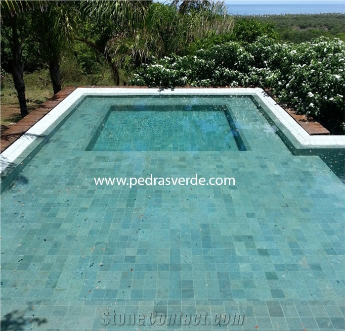 Pedras Palimanan Para Piscina Com Pedra Hijau Bali