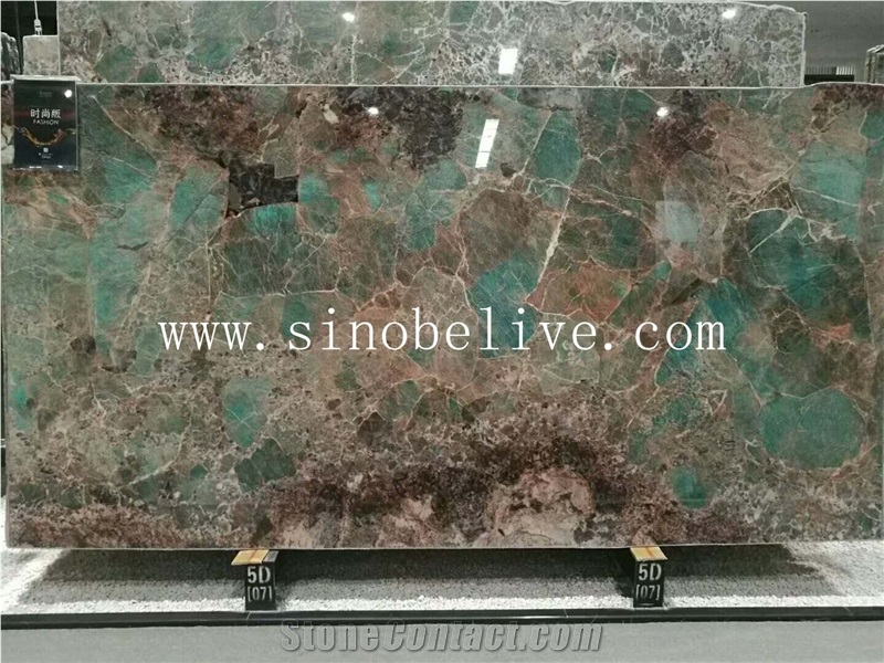 Amozonite Green Granite Slabs, Amazonita Green Granite Slabs & Tiles