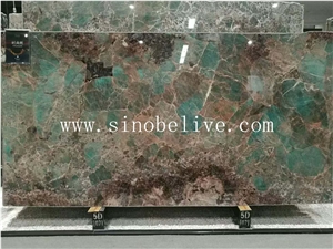 Amozonite Green Granite Slabs, Amazonita Green Granite Slabs & Tiles