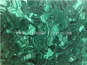 Peacock Green Semiprecious Stone Tabletops