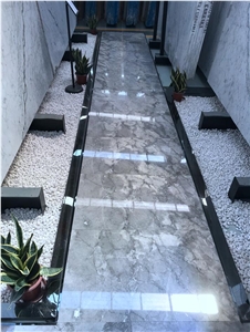 Blue Grey Quartzite Slabs Walling Flooring Tiles Claddings