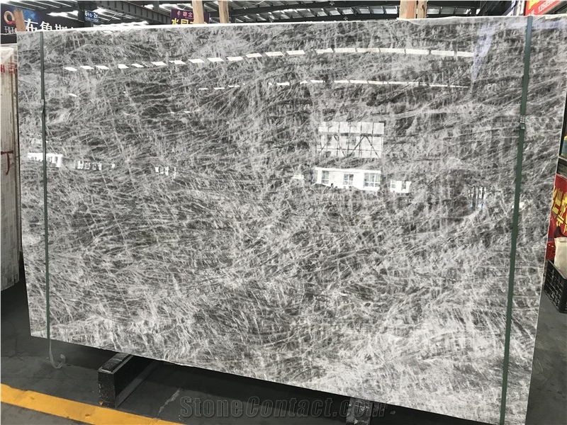 Crystallo White Quartzite Slabs Tiles