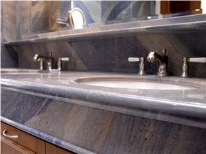 Galaxy Blue Ice Age Marble Bathroom Vanity Tops,Bath Tops,Countertops