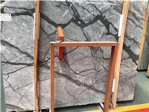 New Calacatta White Grey Marble Slabs,Wall Floor Polished Tiles