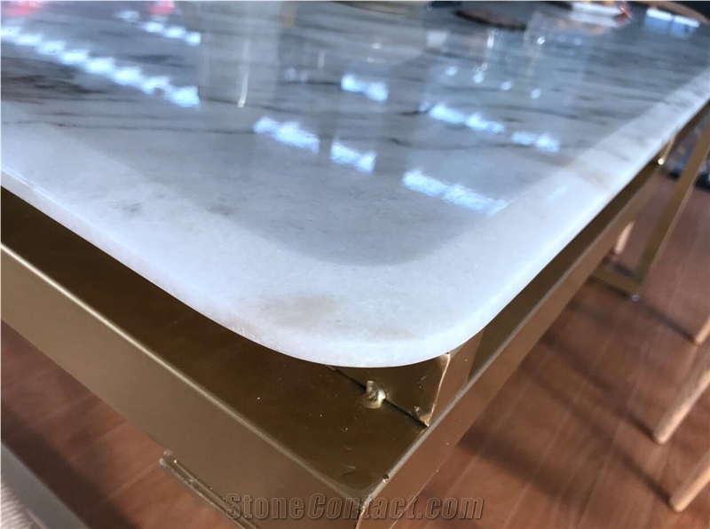 Sochi White New Carrara White Marble Bar Kitchen Tops