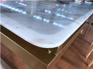 Sochi White New Carrara White Marble Bar Kitchen Tops