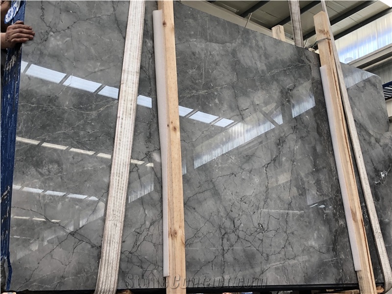 Super Atlantic Grey Cloud Marble Slabs,Floor Tiles