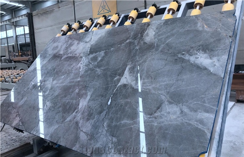 Super Grey Atlantic Quartzite Slabs Tiles