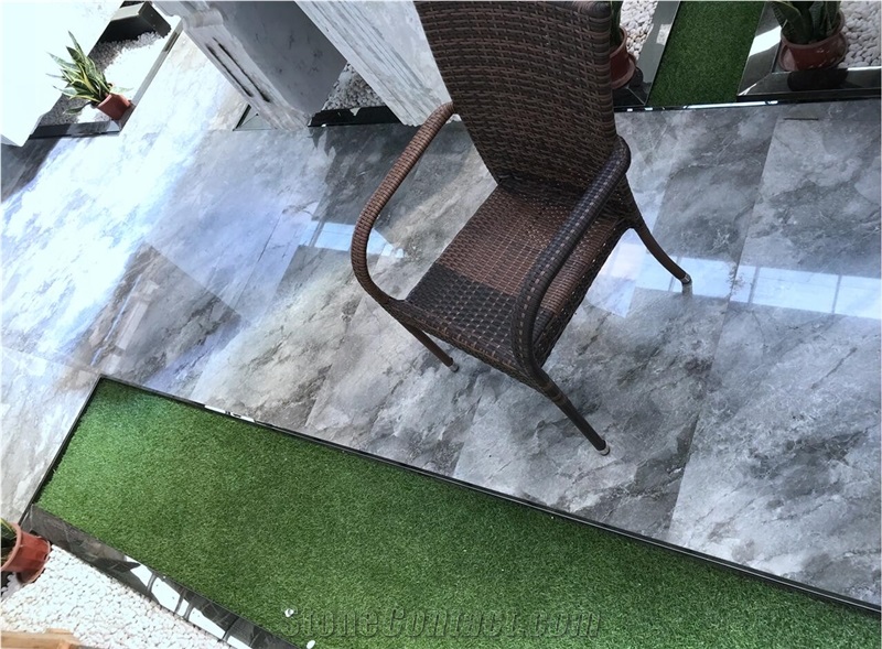 Super Grey Atlantic Quartzite Slabs Tiles