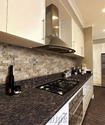 Tan Brown Granite Slabs