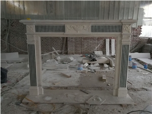 Fireplace Mantel, Dark Green Fireplace, Western Style,Handcrafted Fireplace Mantel, Dark Green Fireplace, Western Style,Handcrafted
