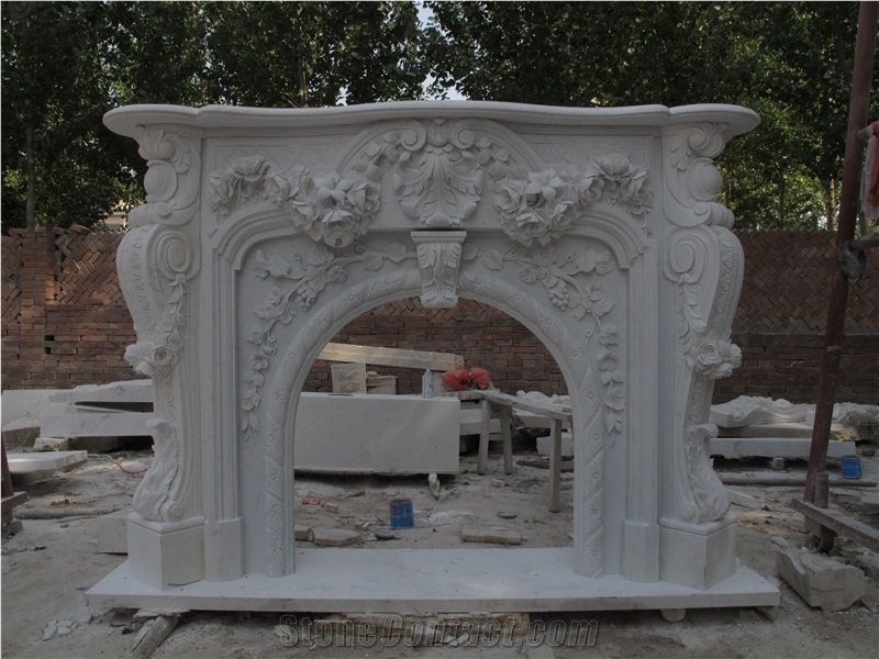 Fireplace Mantels Surround Quyang Factory Direct