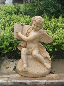 Handcarved Marble Western Style Human Sculpture