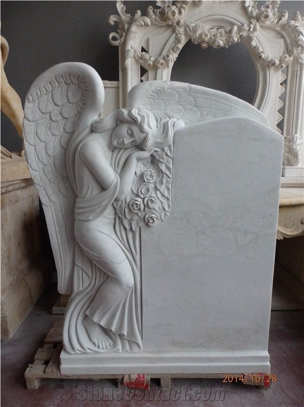 Natural Stone Handcarved Monument&Tombstone&Gravestone