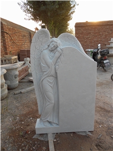 Natural Stone Handcarved Monument&Tombstone&Gravestone