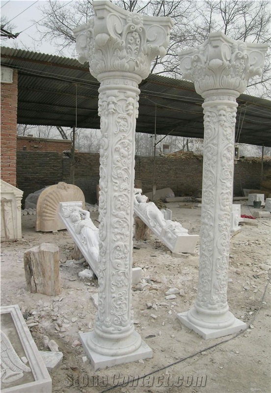 Sculptured Columns/Posts/Pillars/Western Style/Roman Style