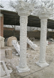 Sculptured Columns/Posts/Pillars/Western Style/Roman Style