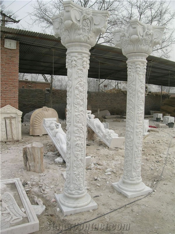 Sculptured Columns/ Western Style/Roman Style/Posts/Pillars