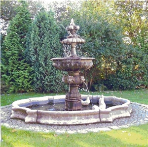 White Marble Fountains, Garden Fountains