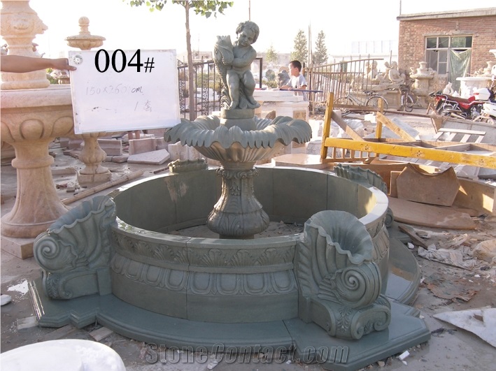 White Marble Fountains, Garden Fountains