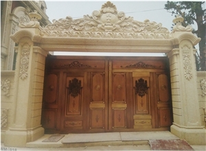 Granite Building Stone Customized Gate Fence Granite Building Stone Customized Gate Fence