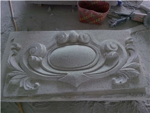 Granite Flower Animalengravings Embossments Relieve