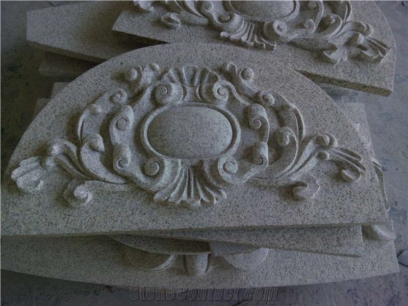 Granite Flower Animalengravings Embossments Relieve