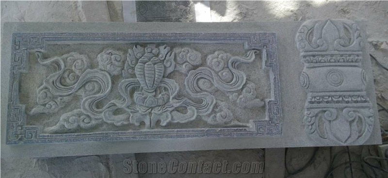 Granite Flower Animalengravings Embossments Relieve