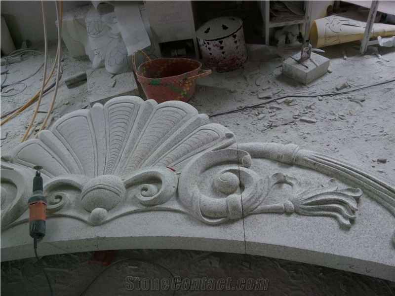Granite Flower Animalengravings Embossments Relieve
