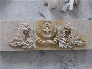 Sofitel Gold Marble Engravings Relieve Embossments Customized