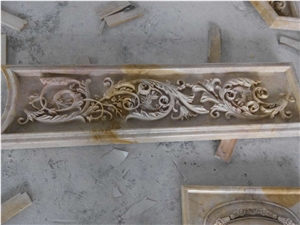 Sofitel Gold Marble Engravings Relieve Embossments Customized