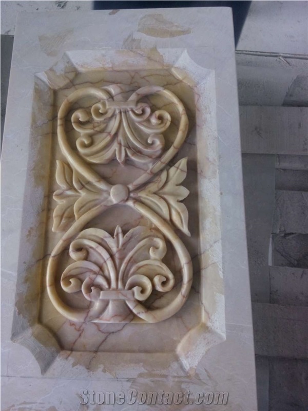 Sofitel Gold Marble Engravings Relieve Embossments Customized