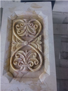 Sofitel Gold Marble Engravings Relieve Embossments Customized