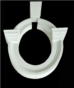 White Turkish Limetone Window Frame Surround Sill Customized
